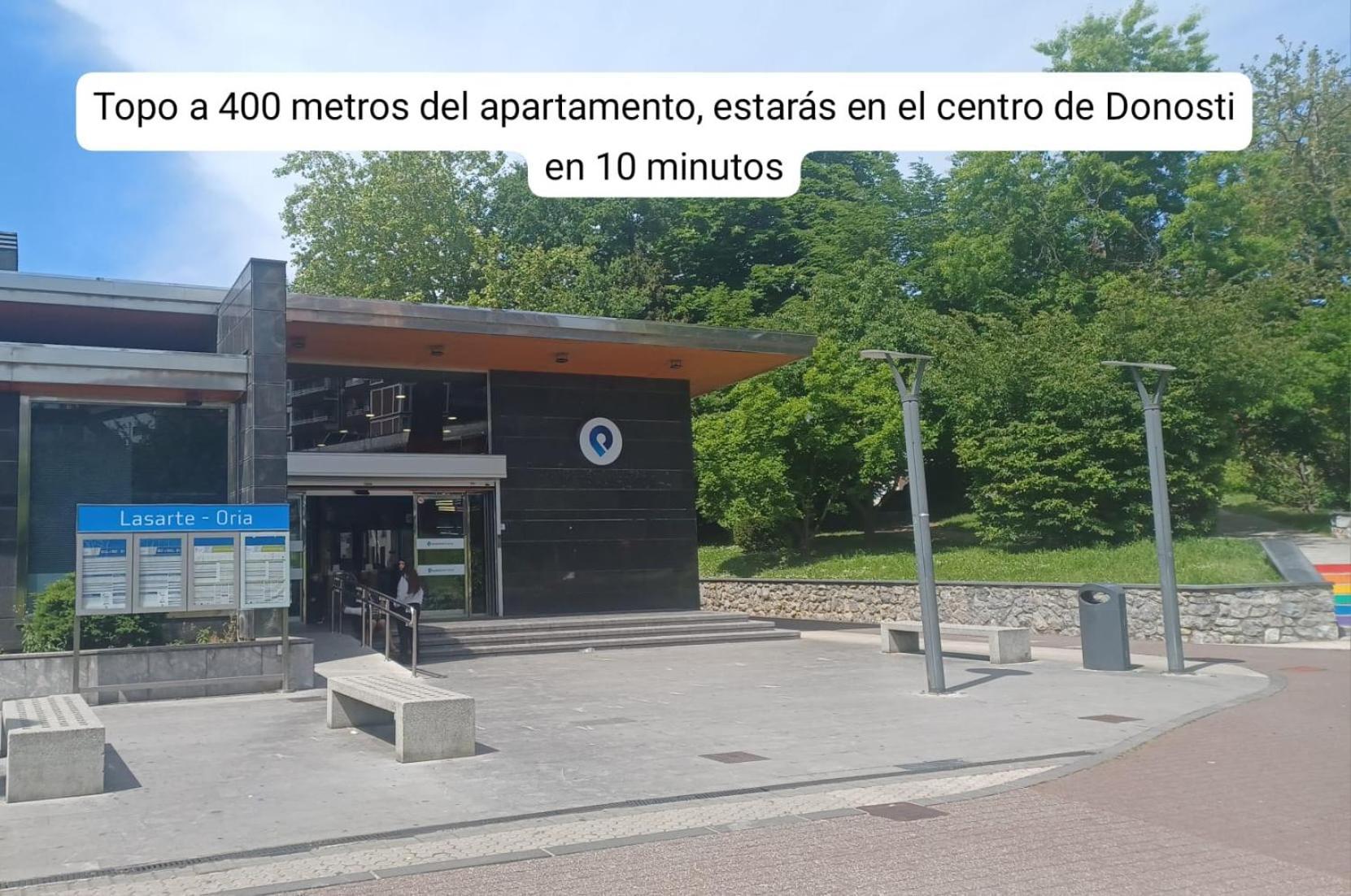شقة Piso Nuevo A 10 Minutos De San Sebastian Lasarte Oria المظهر الخارجي الصورة